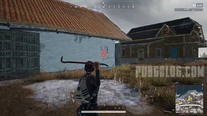Throwing melee weapon in PUBG